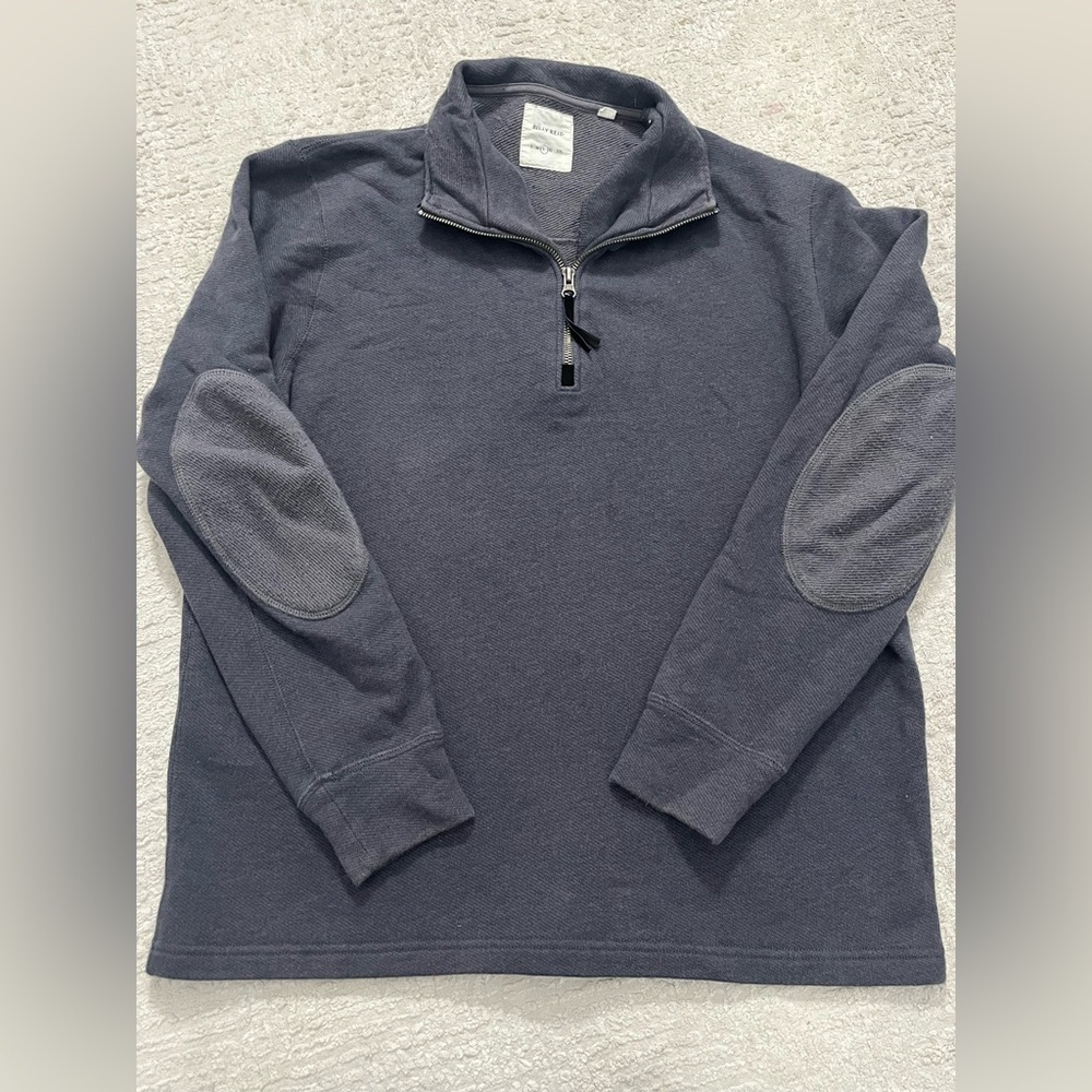 Billy Reid 1/4 Cotton Sweater